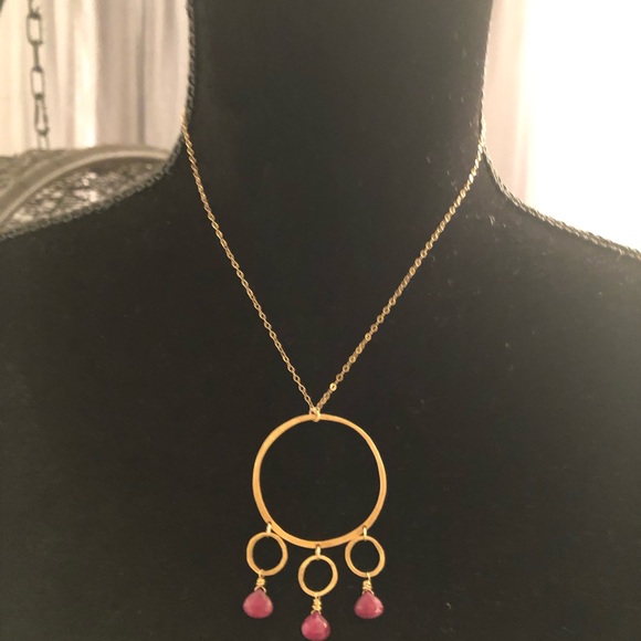 Gold plated necklace. - Picture 3 of 5